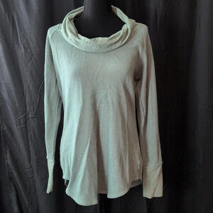 Columbia Cowl neck waffle top. Large. EUC